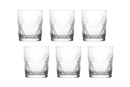 Hermia Juego de Copas LV-KEO366F de 6 Piezas en Cristal Transparente